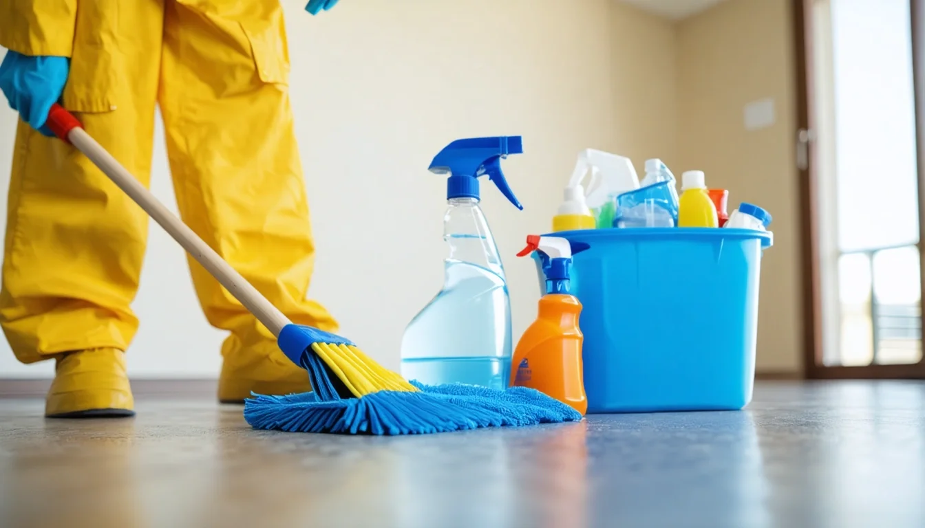 Deep cleaning for move-out in Palm Springs