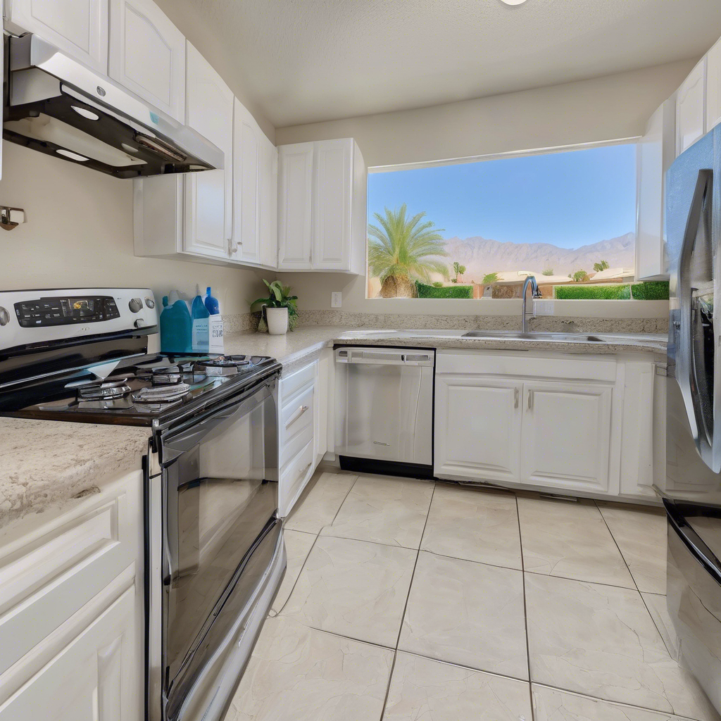 A clean and welcoming short-term rental property in cathedral city - find cleaning service by Poppy House Cleaning